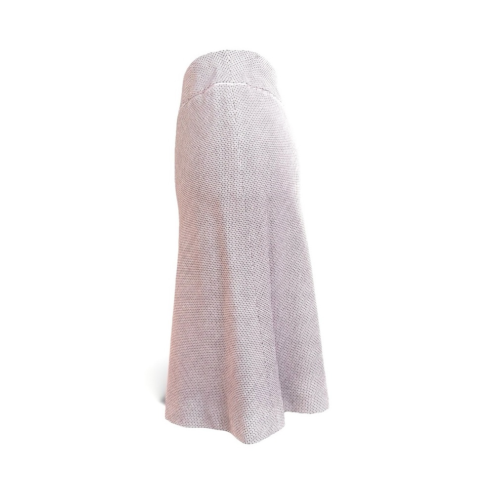 Ann Taylor Cream A-Line Skirt - Picture 4 of 10